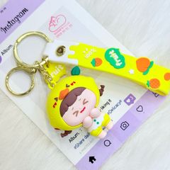 Móc khóa Cô bé Cosplay Fruit