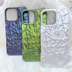Case Ốp điện thoại iPhone Giả Vân Đá ÁNH MÀU TÍM iPhone 16/15/14/13/12/Pro/Promax
