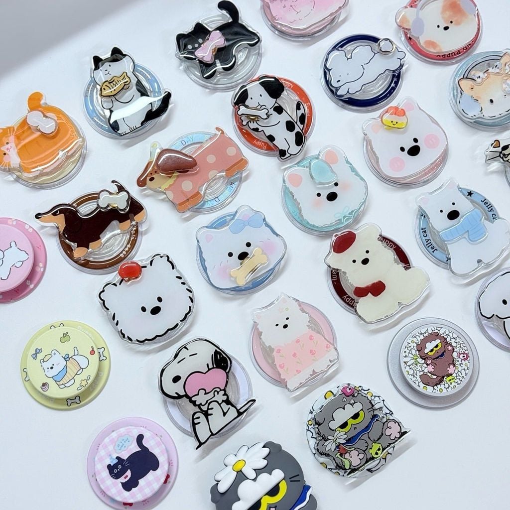 POPSOCKET Magsafe Nam Châm Hít CHÓ - MÈO Kute