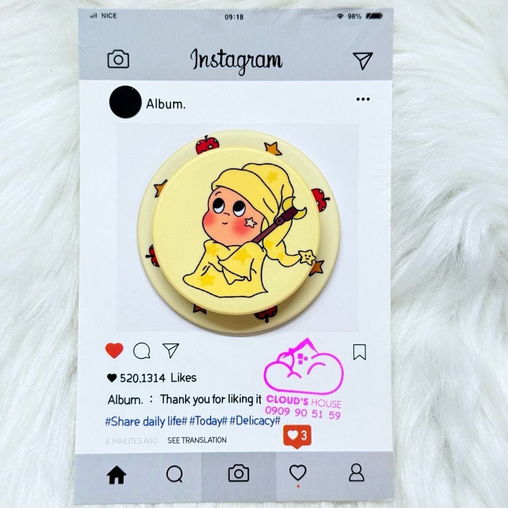POPSOCKET Magsafe Nam Châm Hít Twinkle Twinkle KUTE