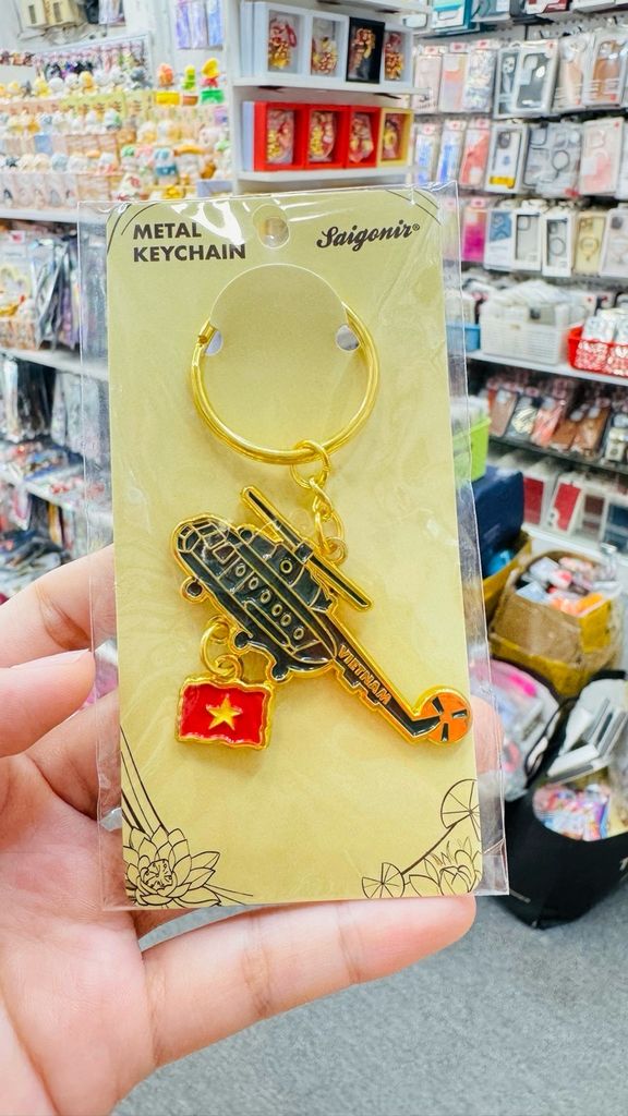 Móc Khoá/ Móc Treo Metal Keychain thuần Việt Trang Trí Quà Lưu Niệm Việt Nam