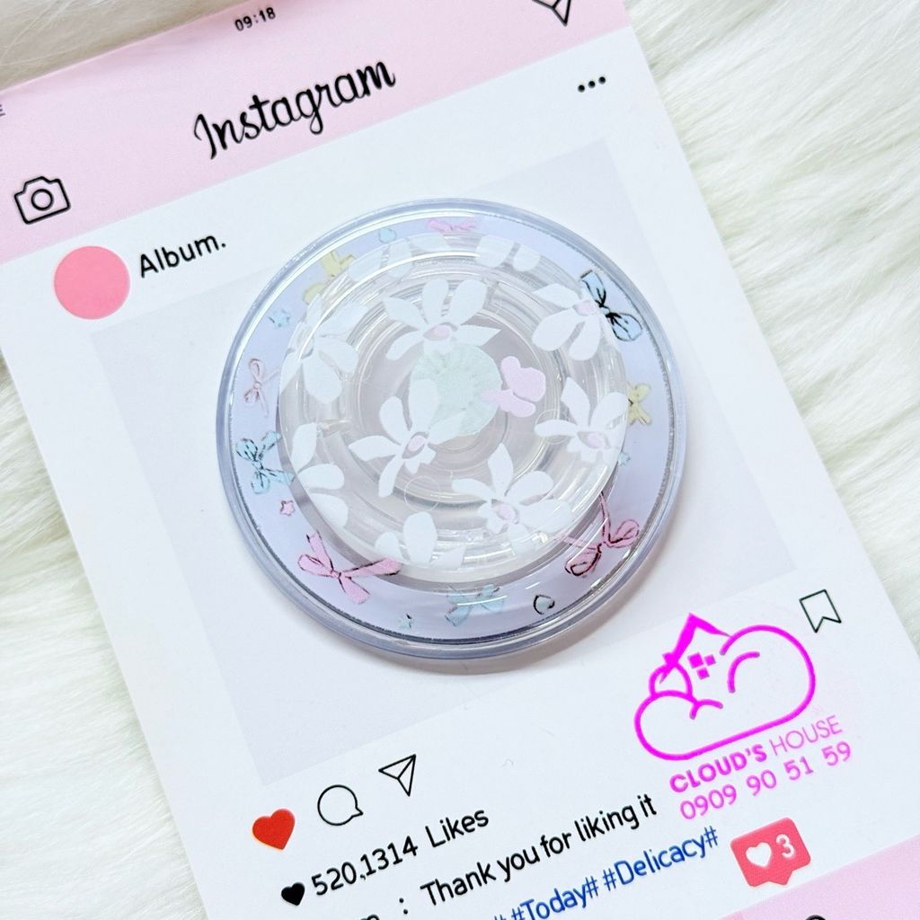 POPSOCKET Magsafe Nam Châm Hít Mẫu BÔNG HOA