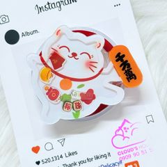 POPSOCKET magsafe Mèo May Mắn Thần Tài TẾT