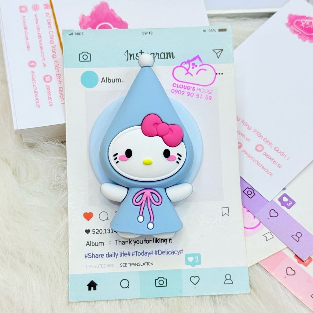 POPSOCKET Magsafe Nam Châm Hít Hello Kitty Kute