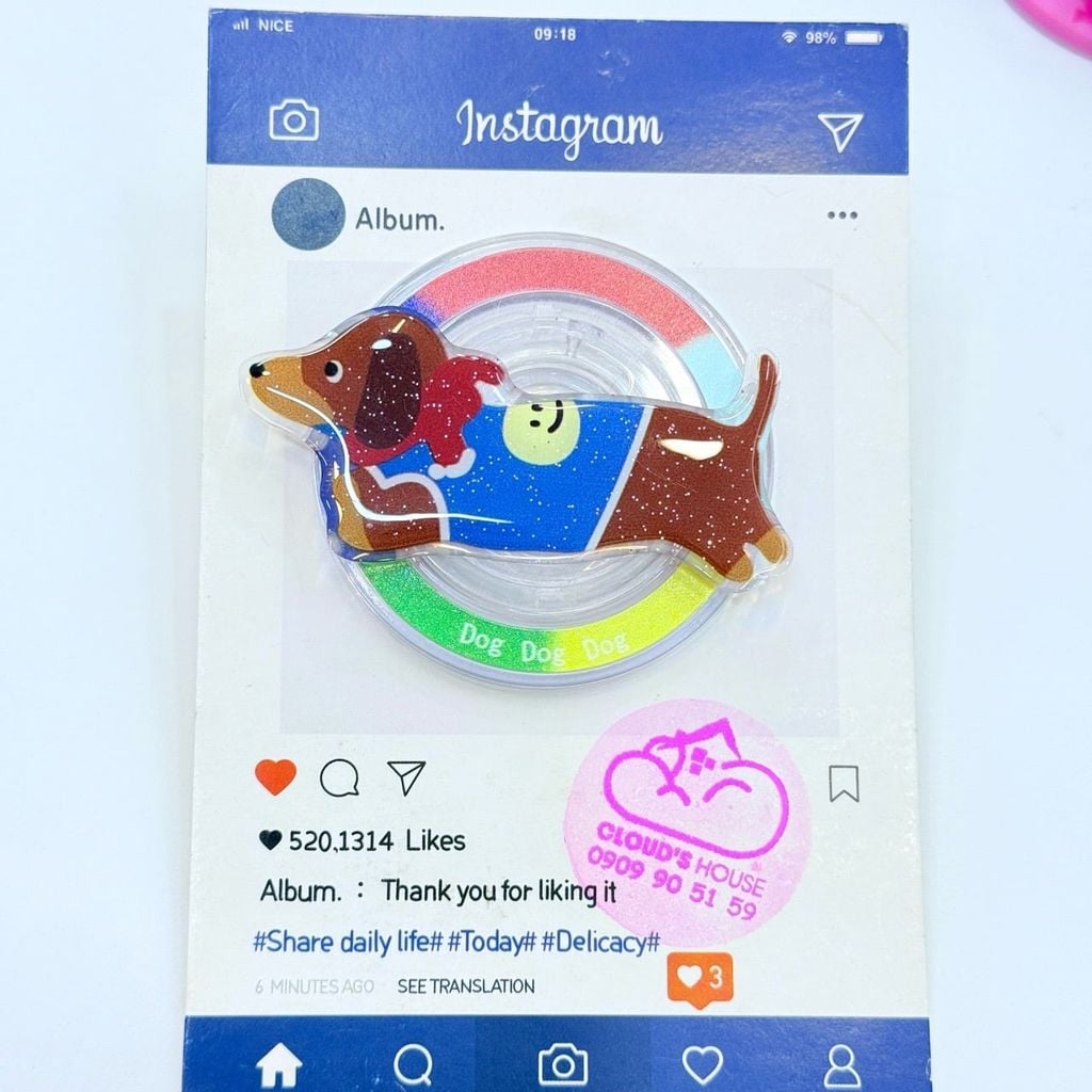POPSOCKET Magsafe Nam Châm Hít CHÓ - MÈO Kute