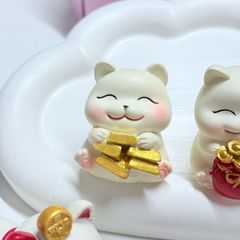 Bộ Mô Hình MÈO THẦN TÀI Bộ 4 Tượng - TẾT