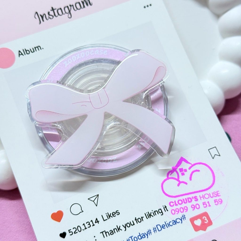 POPSOCKET Magsafe Nam Châm Hít MẪU NƠ Siêu Kute