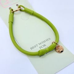 DÂY NƠ Silicone CHỐNG BẨN kèm charm