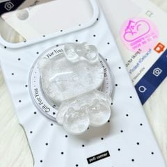 Case Ốp điện thoại iPhone Màu Trắng Chấm Bi Poli Corner Magsafe Basic iPhone 17/16/15/14/13/12/Pro/Promax