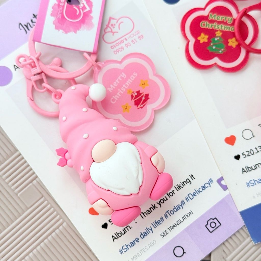 Móc khóa ÔNG GIÀ NOEL Kute