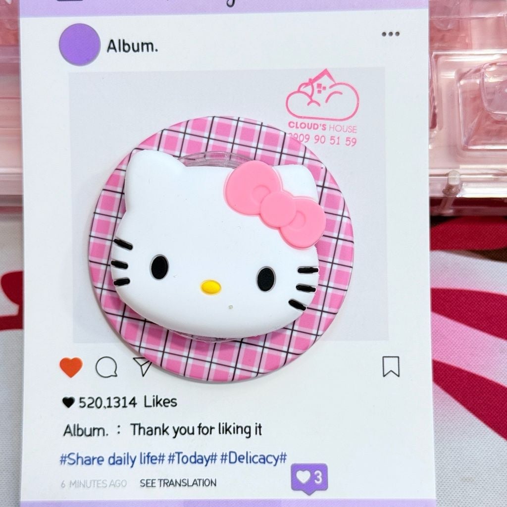 POPSOCKET Magsafe Nam Châm Hít Hello Kitty Kute