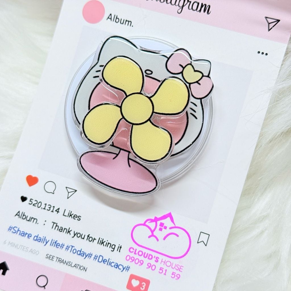 POPSOCKET Magsafe Nam Châm Hít Hello Kitty Kute