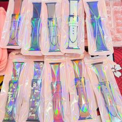 APPLE WATCH - KHÓA BƯỚM - DÂY DA CAO CẤP APPLE WATCH ( DA THẬT)