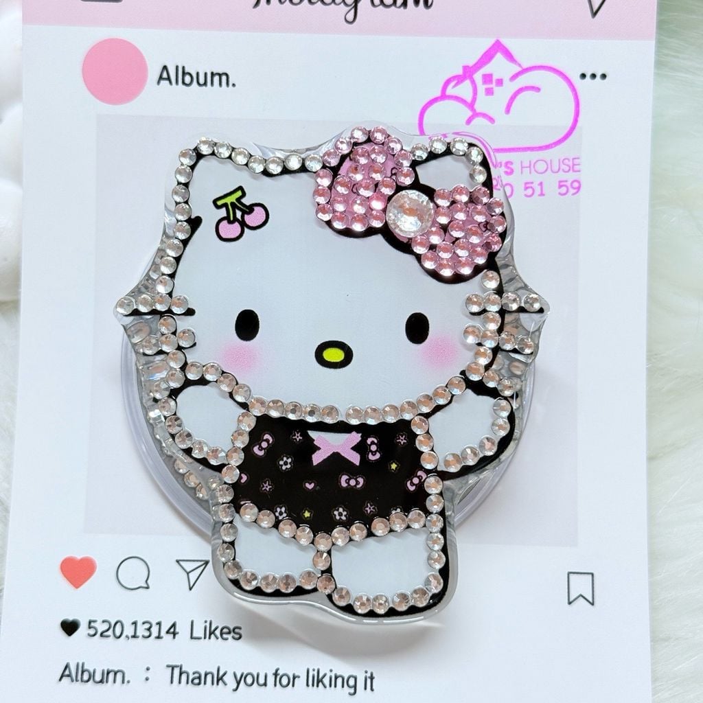 POPSOCKET Magsafe Nam Châm Hít Hello Kitty Kute