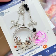Dây đeo điện thoại ngắn Hello Kitty charm Kute (Quảng Châu, Thái Lan)