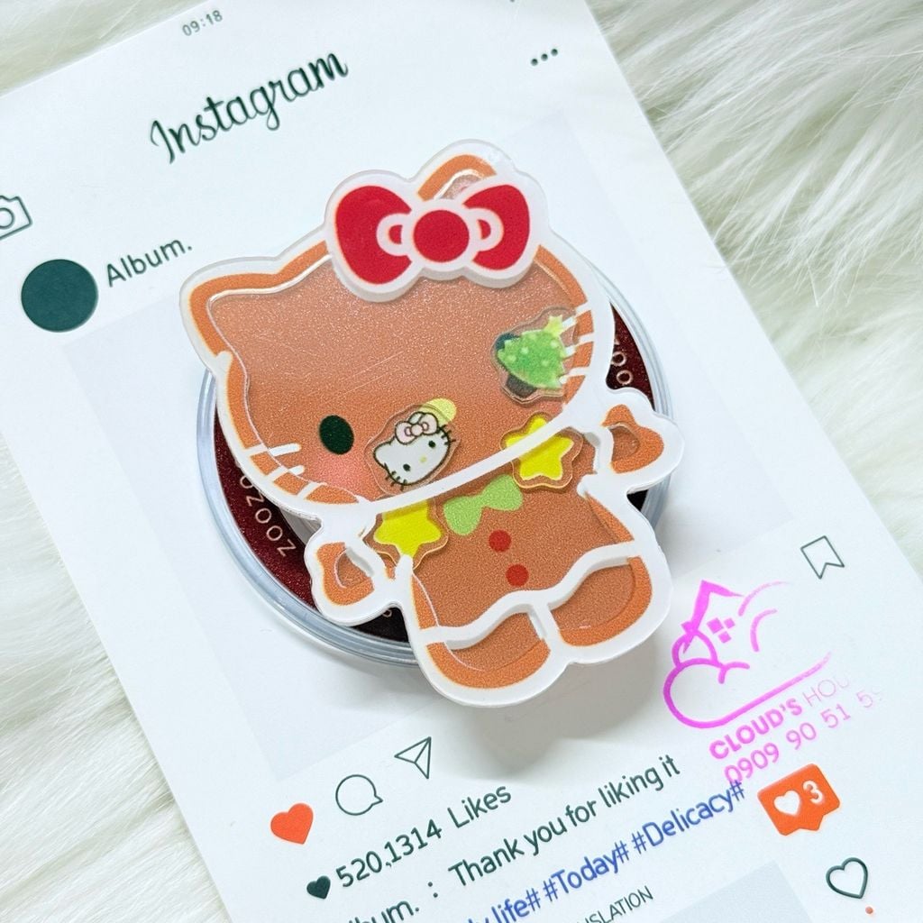 POPSOCKET Magsafe Nam Châm Hít Hello Kitty Kute