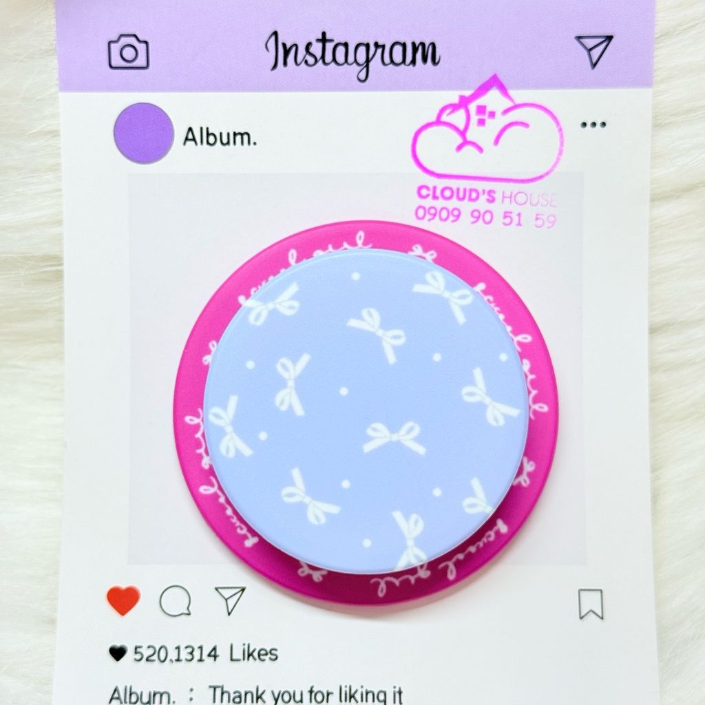 POPSOCKET Magsafe Nam Châm Hít MẪU NƠ Siêu Kute
