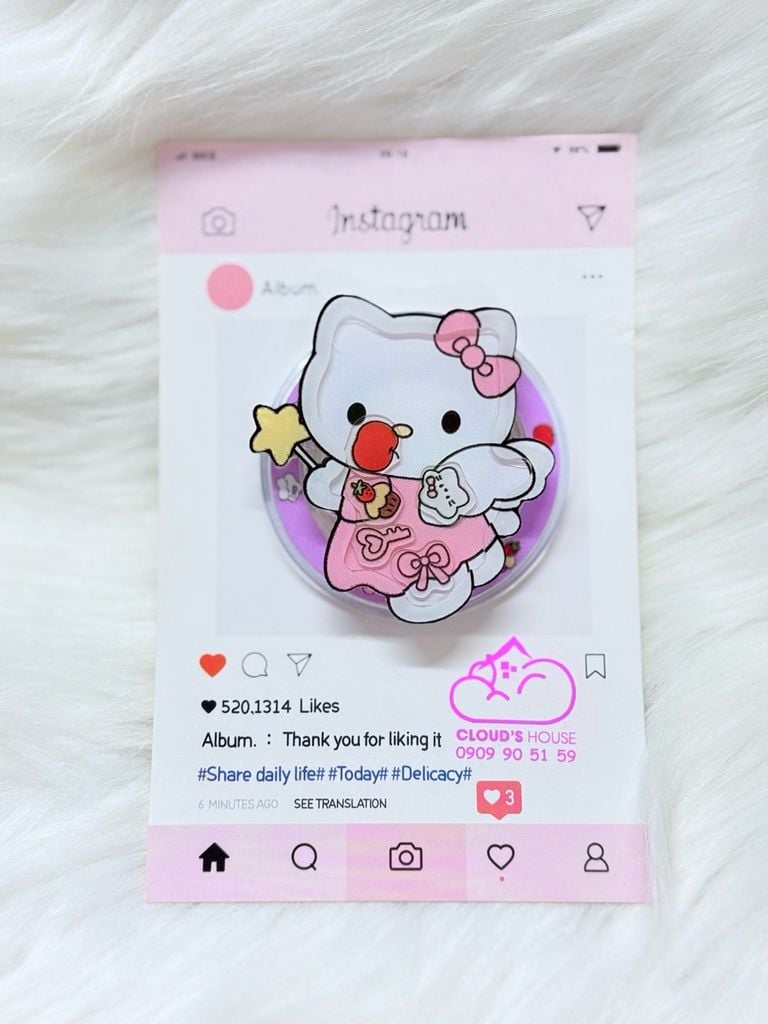 POPSOCKET Magsafe Nam Châm Hít Hello Kitty Kute