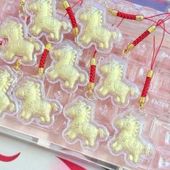 Móc Treo/Móc Khoá Điện Thoại Ngựa Vàng May Mắn Phát Tài- TẾT