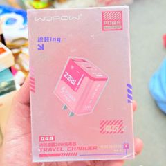 DOCK SẠC CÓC SẠC chính hãng WOPOW Cool Mini Ice Crystal Q48  - PD20w