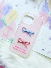 Case Ốp điện thoại iPhone Nơ Hồng nổi iPhone 12/13/14/15/16/Pro/Promax
