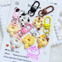 Móc treo điện thoại mini các mẫu MÈO cute dễ thương - nhiều mẫu