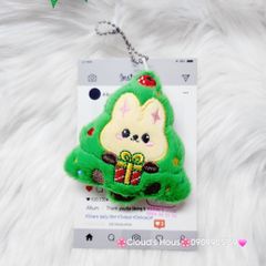 Móc Khóa Gấu Bông Giáng Sinh