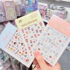 Sticker 5D Nổi Mini Nails/ Điện Thoại