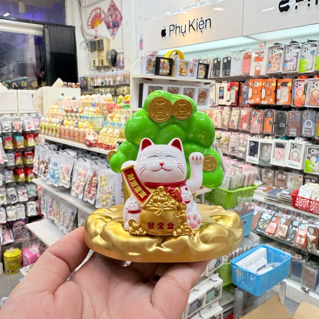 ÔNG THẦN TÀI NGỒI DƯỚI CÂY HẠNH - TẾT- Năng lượng