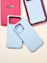 Case Ốp Điện thoại iPhone Casetify Ripple Case Màu Xanh Da Trời Pastel Magsafe Basic iPhone 17/16/15Pro/Promax