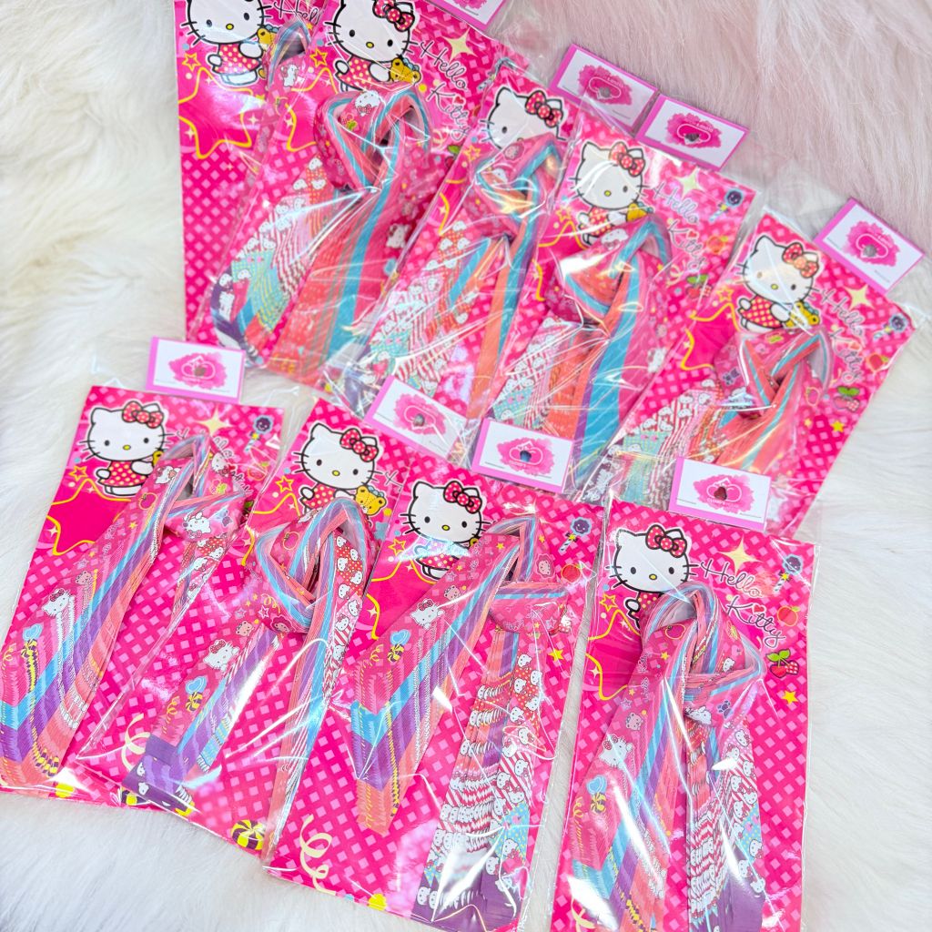 Giấy Gấp Sao Hình Hello Kitty