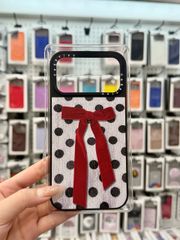 Case Ốp Điện thoại iPhone CaseTify Chấm Bi Nơ 17Promax