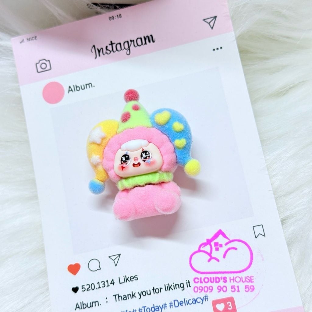 Móc Khoá Dây Charm Thỏ Công Chúa Dễ Thương