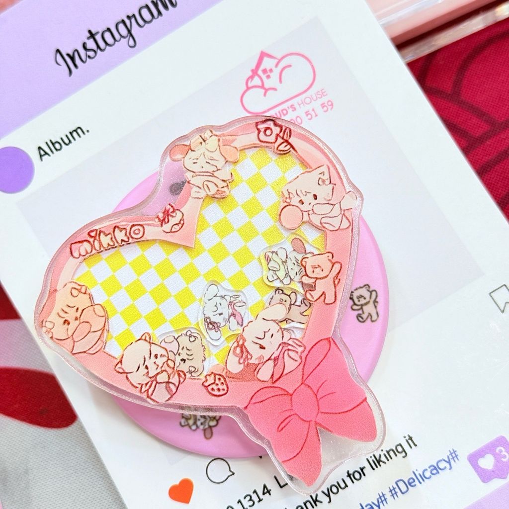 POPSOCKET Magsafe Nam Châm Hít Hình Trái Tim