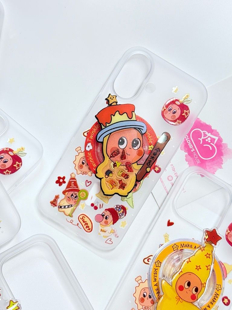 Case Ốp điện thoại iPhone Twinkle Twinkle Sweet Nhám Magsafe iPhone 13/14/15/16/17 Pro/Promax