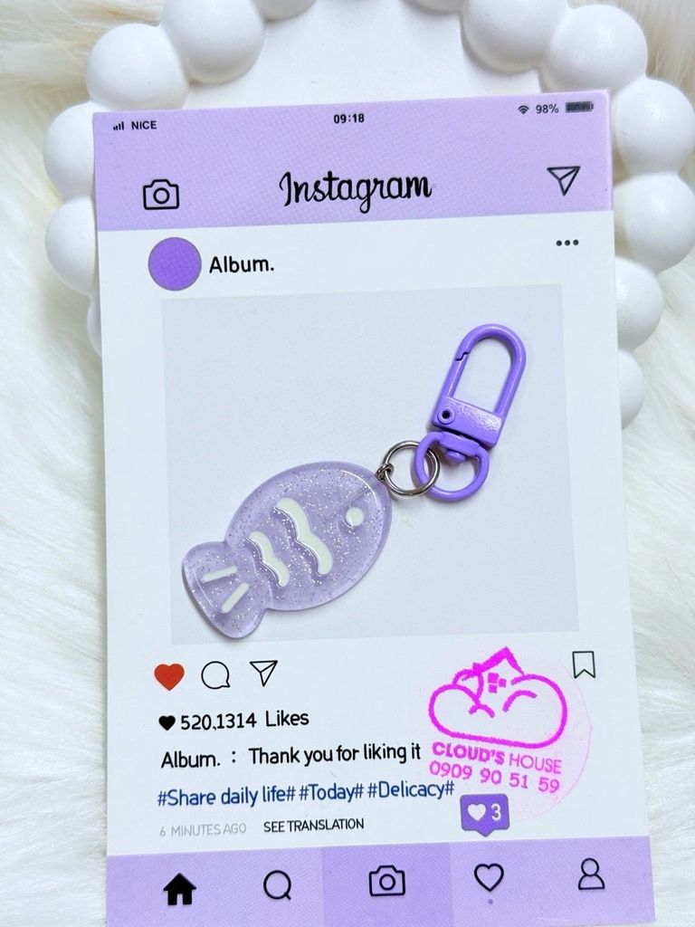 Móc treo điện thoại mini nhân vật cute dễ thương - nhiều mẫu