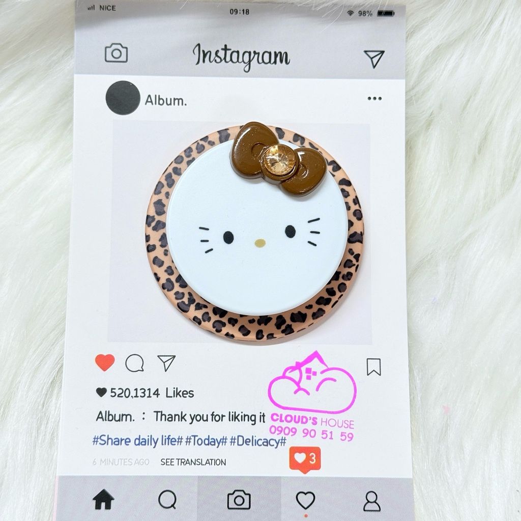 POPSOCKET Magsafe Nam Châm Hít Hello Kitty Kute