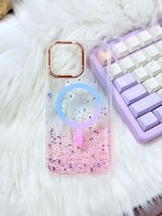 Case Ốp điện thoại iPhone Likgus Trong Ombre Nhiều Màu Bling Bling Magsafe iPhone 16/17/Promax