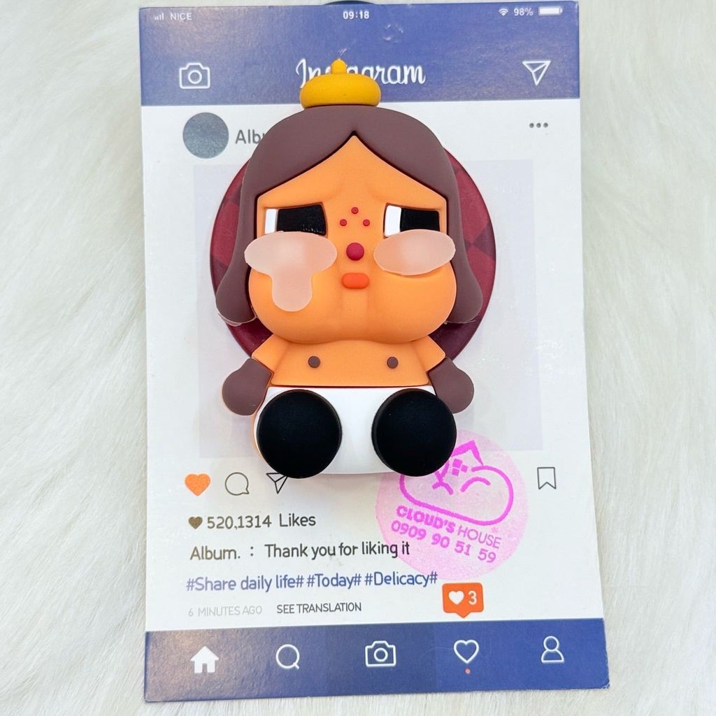 POPSOCKET Magsafe Nam Châm Hít CRY BABY Kute