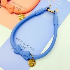 DÂY NƠ Silicone CHỐNG BẨN kèm charm