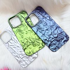 Case Ốp điện thoại iPhone Giả Vân Đá ÁNH MÀU TÍM iPhone 16/15/14/13/12/Pro/Promax