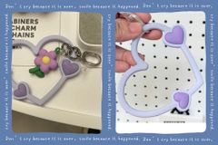 DÂY CHARM TRÁI TIM Silicone R.E.P CaseTify CHỐNG BẨN