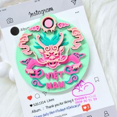 CNHN- Nam Châm Hít/ Dán Tủ Lạnh Quà Lưu Niệm Việt Nam Fridge Magnet - Refrigerator Magnet