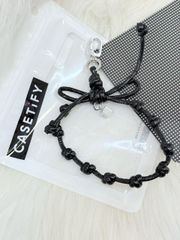 DÂY CHARM NƠ Chất Da R.E.P CaseTify - Bow Charm Wristlet