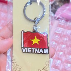 Móc Khoá/ Móc Treo Metal Keychain thuần Việt Trang Trí Quà Lưu Niệm Việt Nam