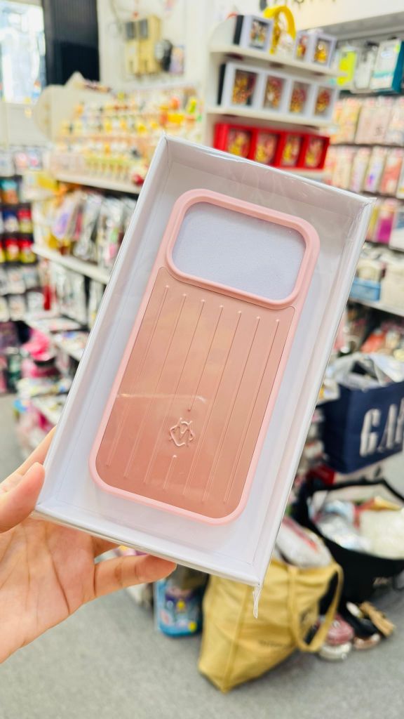 Case Ốp điện thoại iPhone Vân Vali RIMOWA Nhiều Màu Dòng iPhone 17Pro