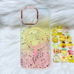 Case Ốp điện thoại iPhone Likgus Trong Ombre Nhiều Màu Bling Bling Magsafe iPhone 16/17/Promax