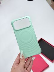 Case Ốp Điện thoại iPhone Casetify Ripple Case Xanh Mint Pastel Magsafe Basic iPhone 17/16/15Pro/Promax