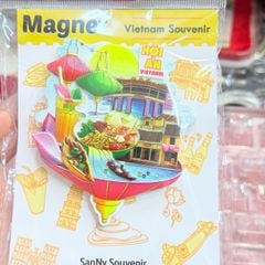 Nam châm Magnet Trang Trí Tủ Lạnh Fridge Magnet - Địa Danh Việt Nam - Món Ăn Việt Nam - Quà lưu niệm Việt Nam