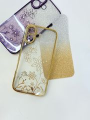 Case Ốp điện thoại iPhone TRong 2in1 Bling Bling Viền Xi iPhone 15/16/Plus